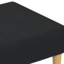 Fußstütze aus schwarzem Stoff 77x55x31 cm von vidaXL, Osmanen - Ref: Foro24-4007364, Preis: 73,06 €, Rabatt: %