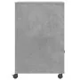 Druckerständer mit Betonrädern in Grau, 60x48x74 cm. von vidaXL, Drucker unterstützt - Ref: Foro24-840635, Preis: 77,94 €, Ra...