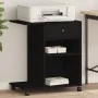 Soporte para impresora con ruedas negro 60x40x68,5 cm by vidaXL, Printer supports - Ref: Foro24-840640, Price: 60,35 €, Disco...