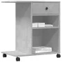 Druckerständer mit Betonrädern in Grau, 60x40x68,5 cm. von vidaXL, Drucker unterstützt - Ref: Foro24-840642, Preis: 59,62 €, ...