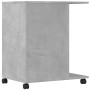 Soporte para impresora con ruedas gris hormigón 60x40x68,5 cm by vidaXL, Printer supports - Ref: Foro24-840642, Price: 60,50 ...