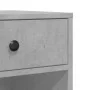 Druckerständer mit Betonrädern in Grau, 60x40x68,5 cm. von vidaXL, Drucker unterstützt - Ref: Foro24-840642, Preis: 59,62 €, ...