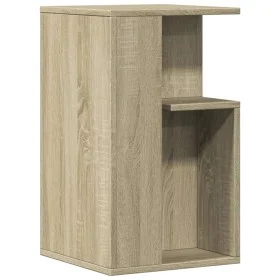 Mesa auxiliar madera de ingeniería roble Sonoma 35x35x60 cm by vidaXL, Coffee table - Ref: Foro24-840739, Price: 48,56 €, Dis...