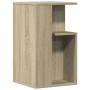 Beistelltisch aus Sonoma-Eichenfurnierholz 35x35x60 cm von vidaXL, Couchtisch - Ref: Foro24-840739, Preis: 49,44 €, Rabatt: %
