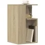 Mesa auxiliar madera de ingeniería roble Sonoma 35x35x60 cm de vidaXL, Mesas de centro - Ref: Foro24-840739, Precio: 48,52 €,...