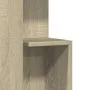 Mesa auxiliar madera de ingeniería roble Sonoma 35x35x60 cm de vidaXL, Mesas de centro - Ref: Foro24-840739, Precio: 48,52 €,...