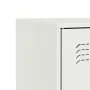 Aparador de acero blanco 67x39x83 cm by vidaXL, Sideboards - Ref: Foro24-841684, Price: 138,27 €, Discount: %