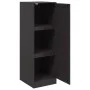 Aparador de acero negro 34,5x39x107 cm de vidaXL, Aparadores - Ref: Foro24-841703, Precio: 87,62 €, Descuento: %