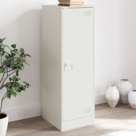 Aparador de acero blanco 34,5x39x107 cm by vidaXL, Sideboards - Ref: Foro24-841708, Price: 84,02 €, Discount: %