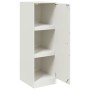 Weißer Stahlschrank 34,5x39x107 cm von vidaXL, Sideboards - Ref: Foro24-841708, Preis: 84,02 €, Rabatt: %