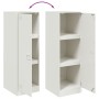 Weißer Stahlschrank 34,5x39x107 cm von vidaXL, Sideboards - Ref: Foro24-841708, Preis: 84,02 €, Rabatt: %