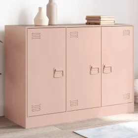 Rosa Stahlschrank 99x39x73 cm von vidaXL, Sideboards - Ref: Foro24-841722, Preis: 163,42 €, Rabatt: %