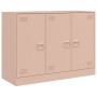 Aparador de acero rosa 99x39x73 cm de vidaXL, Aparadores - Ref: Foro24-841722, Precio: 172,63 €, Descuento: %