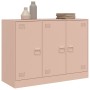 Aparador de acero rosa 99x39x73 cm de vidaXL, Aparadores - Ref: Foro24-841722, Precio: 172,63 €, Descuento: %
