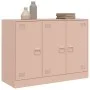 Aparador de acero rosa 99x39x73 cm by vidaXL, Sideboards - Ref: Foro24-841722, Price: 163,40 €, Discount: %