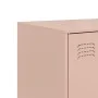 Aparador de acero rosa 99x39x73 cm by vidaXL, Sideboards - Ref: Foro24-841722, Price: 163,40 €, Discount: %