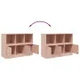 Aparador de acero rosa 99x39x73 cm de vidaXL, Aparadores - Ref: Foro24-841788, Precio: 142,30 €, Descuento: %