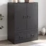 Aparador de acero negro 67x39x95 cm by vidaXL, Sideboards - Ref: Foro24-841805, Price: 148,83 €, Discount: %