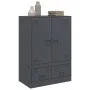 Anrichte aus anthrazitgrauem Stahl 67x39x95 cm von vidaXL, Sideboards - Ref: Foro24-841807, Preis: 160,60 €, Rabatt: %