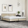 Bettgestell aus Holzwerkstoff und Metall, Sonoma-Eiche, 180 x 200 cm von vidaXL, Betten und Lattenroste - Ref: Foro24-3280013...