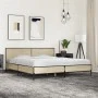 Sonoma oak metal engineered wood bed frame 180x200 cm by vidaXL, Beds and slatted bases - Ref: Foro24-3280013, Price: 159,44 ...