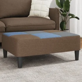 Fußstütze aus Patchwork-Stoff 77x55x31 cm von vidaXL, Osmanen - Ref: Foro24-4007398, Preis: 74,83 €, Rabatt: %