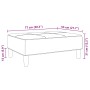 Reposapiés de tela patchwork 77x55x31 cm by vidaXL, Ottomans - Ref: Foro24-4007398, Price: 75,92 €, Discount: %