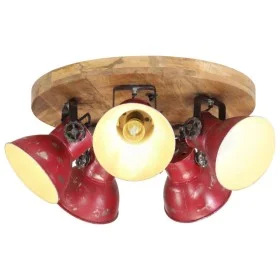 Lámpara de techo rojo desgastado 25 W E27 50x50x25 cm by vidaXL, Lamps - Ref: Foro24-371835, Price: 111,82 €, Discount: %
