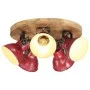 Lámpara de techo rojo desgastado 25 W E27 50x50x25 cm by vidaXL, Lamps - Ref: Foro24-371835, Price: 111,79 €, Discount: %
