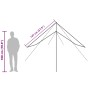 Lona de camping impermeable verde 400x294 cm