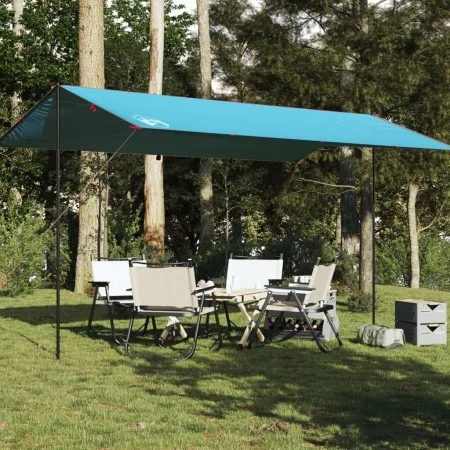 Lona de camping impermeable azul 500x294 cm by vidaXL, tents - Ref: Foro24-94668, Price: 40,91 €, Discount: %