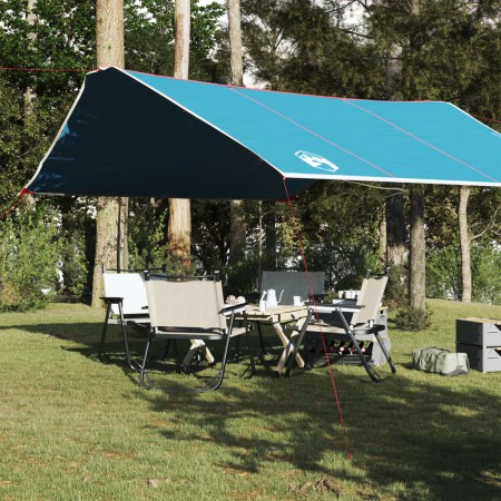 Wasserdichte blaue Campingplane 420x440 cm von vidaXL, Zelte - Ref: Foro24-94677, Preis: 61,56 €, Rabatt: %