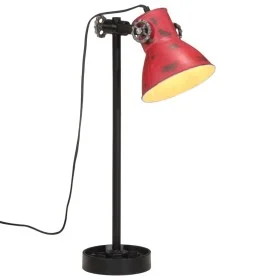 Abgenutzte rote Schreibtischlampe 25 W E27 15x15x55 cm von vidaXL, Lampen - Ref: Foro24-371854, Preis: 42,07 €, Rabatt: %