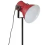 Lámpara de pie rojo desgastado 25 W E27 35x35x65/95 cm de vidaXL, Lámparas - Ref: Foro24-371875, Precio: 61,94 €, Descuento: %