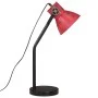 Abgenutzte rote Schreibtischlampe 25 W E27 17x17x60 cm von vidaXL, Lampen - Ref: Foro24-371889, Preis: 39,23 €, Rabatt: %