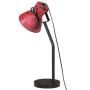 Abgenutzte rote Schreibtischlampe 25 W E27 17x17x60 cm von vidaXL, Lampen - Ref: Foro24-371889, Preis: 39,23 €, Rabatt: %