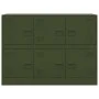 Aparador de acero verde oliva 99x39x73 cm von vidaXL, Sideboards - Ref: Foro24-841797, Preis: 180,63 €, Rabatt: %