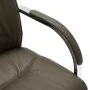 Grauer Freischwinger-Bürostuhl aus Kunstleder von vidaXL, Bürostühle - Ref: Foro24-289342, Preis: 139,69 €, Rabatt: %