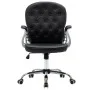 Silla de oficina giratoria de cuero sintético negro de vidaXL, Sillas de oficina - Ref: Foro24-289363, Precio: 117,15 €, Desc...