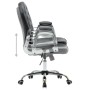 Drehbarer Bürostuhl aus schwarzem Kunstleder von vidaXL, Bürostühle - Ref: Foro24-289363, Preis: 119,06 €, Rabatt: %