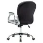 Silla de oficina giratoria de cuero sintético negro de vidaXL, Sillas de oficina - Ref: Foro24-289363, Precio: 117,15 €, Desc...