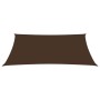 Toldo de vela rectangular de tela oxford marrón 6x8 m by vidaXL, Umbrellas - Ref: Foro24-135828, Price: 133,90 €, Discount: %