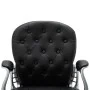 Silla de oficina giratoria de cuero sintético negro de vidaXL, Sillas de oficina - Ref: Foro24-289363, Precio: 117,15 €, Desc...
