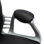 Drehbarer Bürostuhl aus schwarzem Kunstleder von vidaXL, Bürostühle - Ref: Foro24-289363, Preis: 119,06 €, Rabatt: %