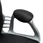 Silla de oficina giratoria de cuero sintético negro de vidaXL, Sillas de oficina - Ref: Foro24-289363, Precio: 117,15 €, Desc...