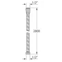 Tiger Fluxhose Brauseschlauch Chrom 200 cm von Tiger, Versorgungsleitungen und Schläuche - Ref: Foro24-436932, Preis: 24,54 €...