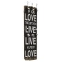 LOVE LIFE Wandgarderobe mit 6 Haken 120x40 cm von vidaXL, Hut- und Garderobenständer - Ref: Foro24-245853, Preis: 50,67 €, Ra...