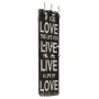 Perchero de pared LOVE LIFE con 6 ganchos 120x40 cm de vidaXL, Percheros para sombreros y abrigos - Ref: Foro24-245853, Preci...