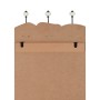 Perchero de pared con 6 ganchos 120x40 cm by vidaXL, Hat and coat racks - Ref: Foro24-245851, Price: 50,92 €, Discount: %
