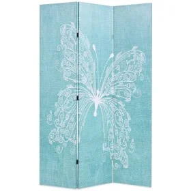 Faltbare Raumteiler 120x170 cm, blauer Schmetterling von vidaXL, Raumteiler - Ref: Foro24-245885, Preis: 94,94 €, Rabatt: %